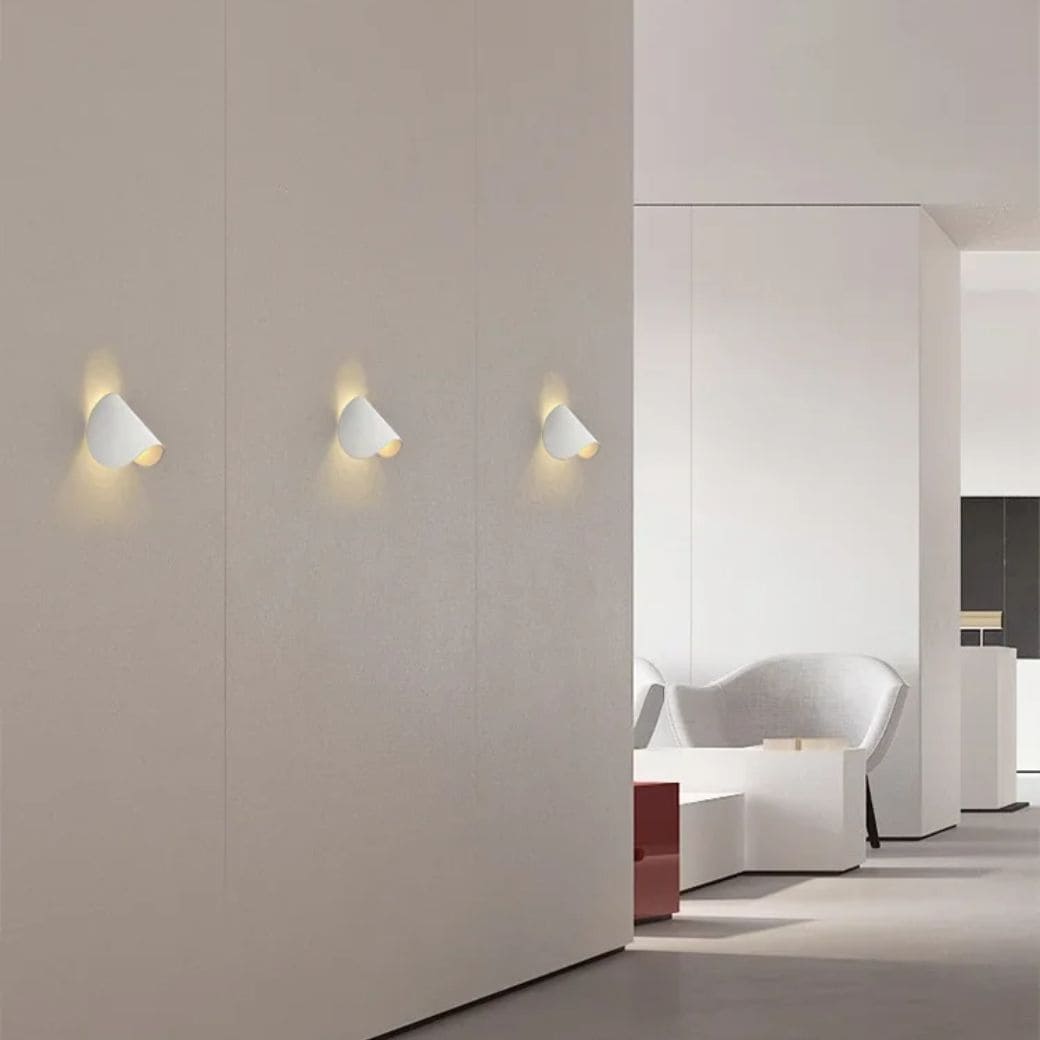 Luce murale creativa rotativa a LED MAKARON