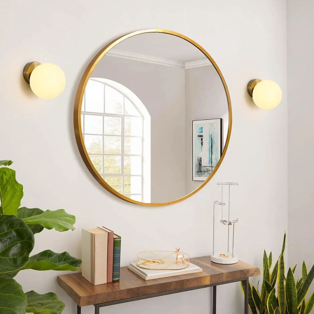 Elegante luce della parete di vetro