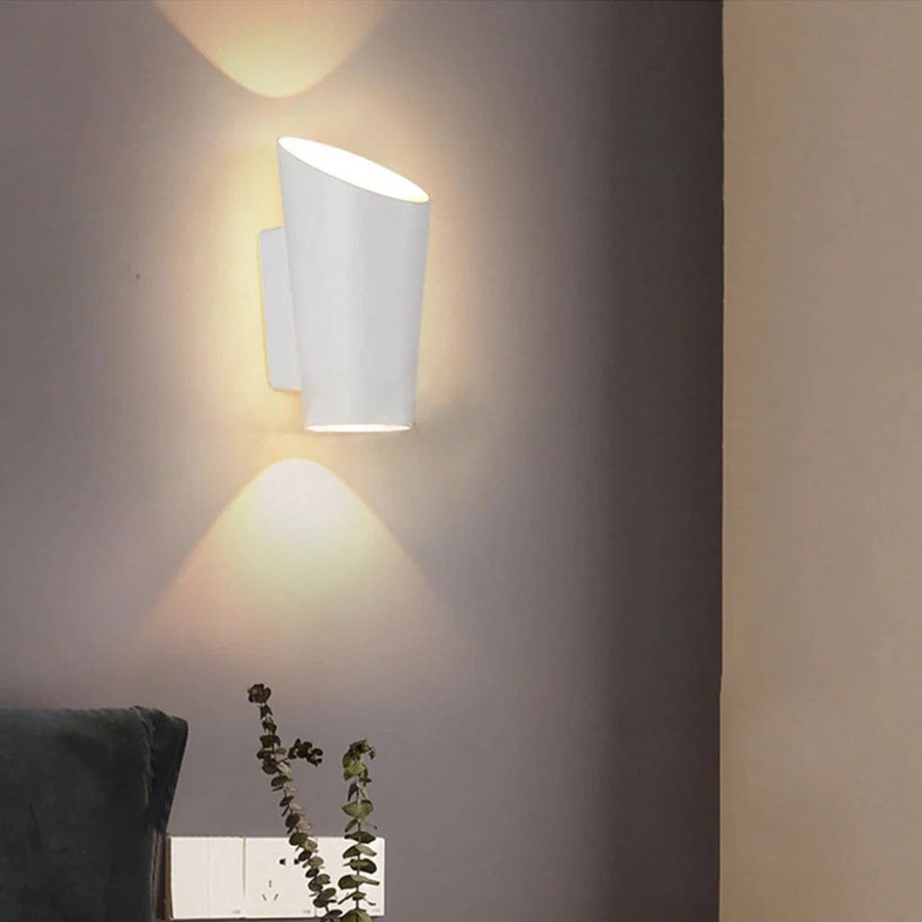 Luce a parete a LED in alluminio impermeabile