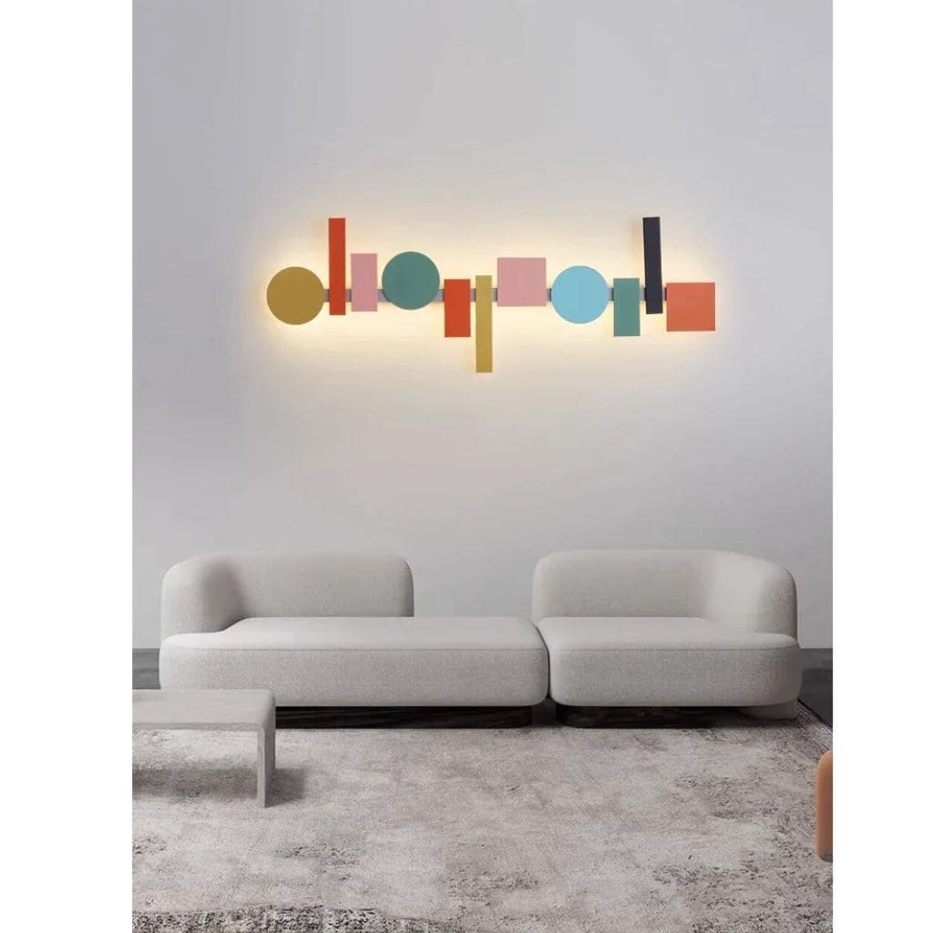 Luce murale a led art deco