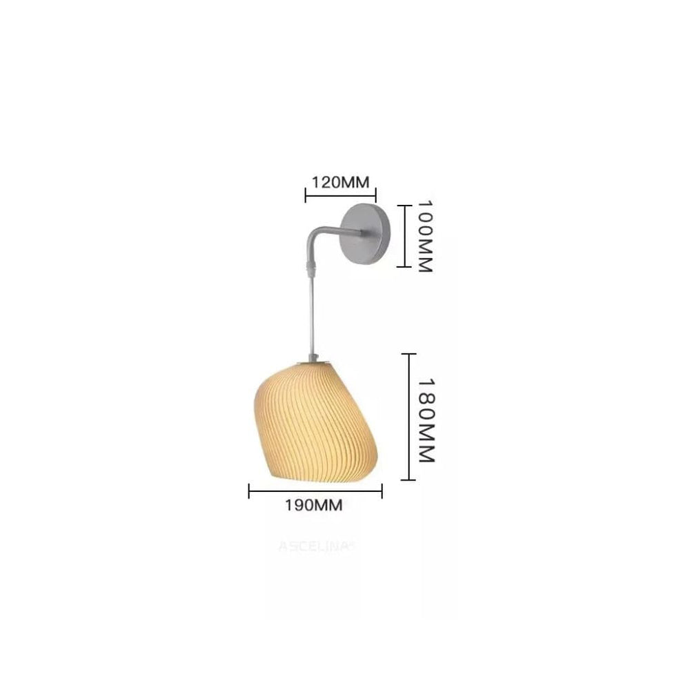 Moderna luce murale nordica e minimalista