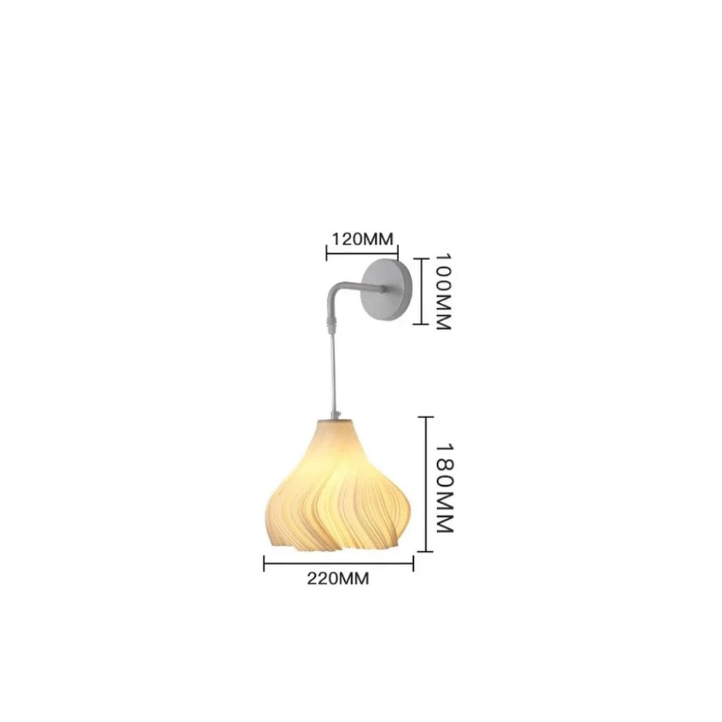 Moderna luce murale nordica e minimalista