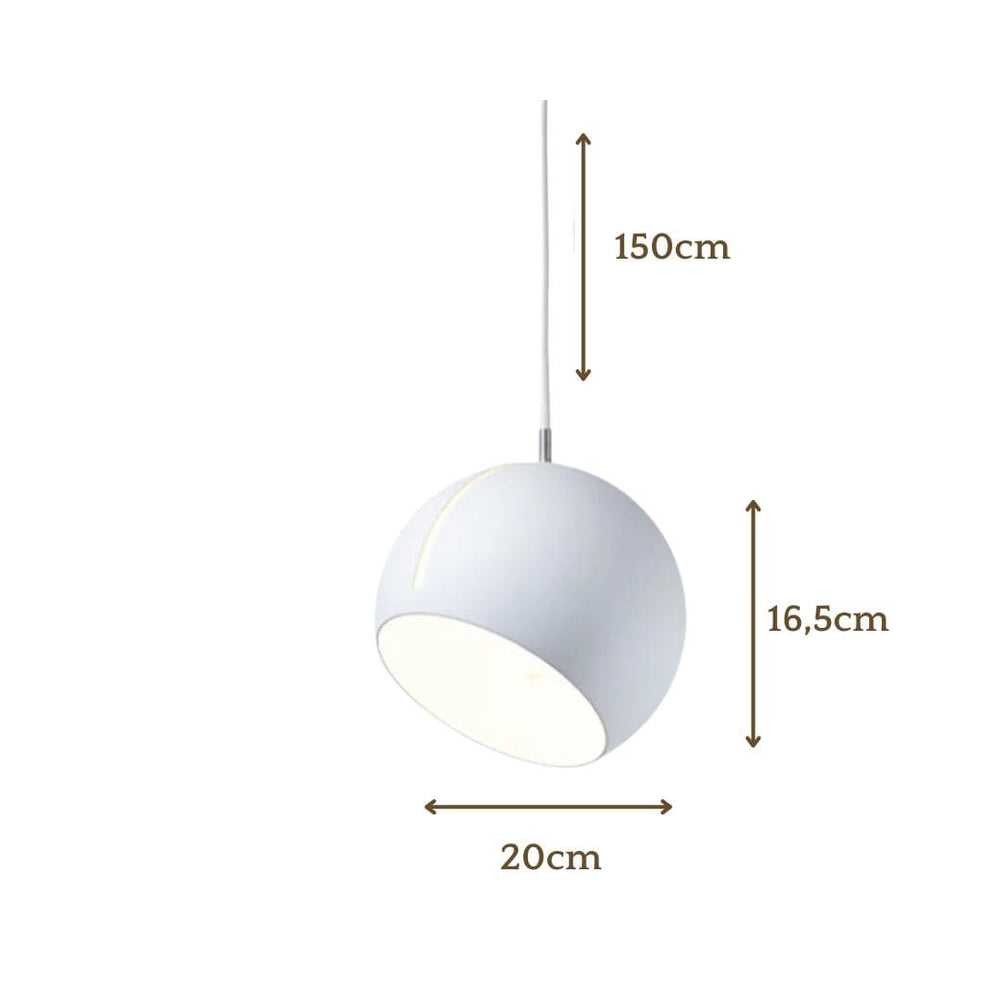 Lampada per emisfero a LED moderno