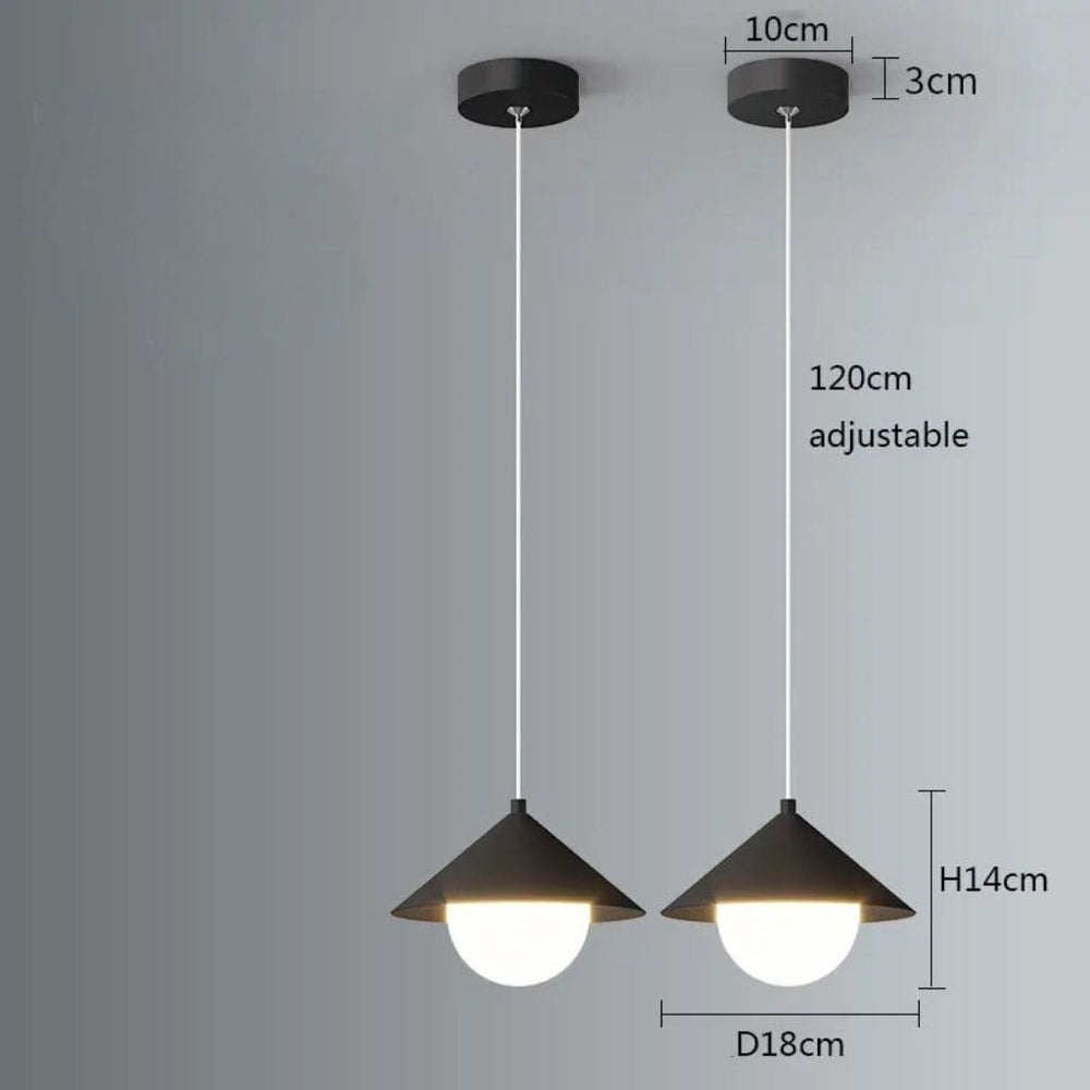 Lampada sospesa a LED moderna