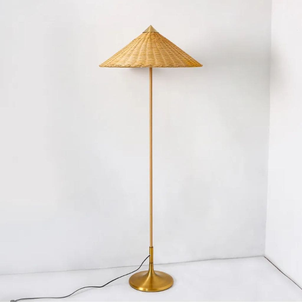 Lampada da pavimento Nordic Wabi Sabi a LED