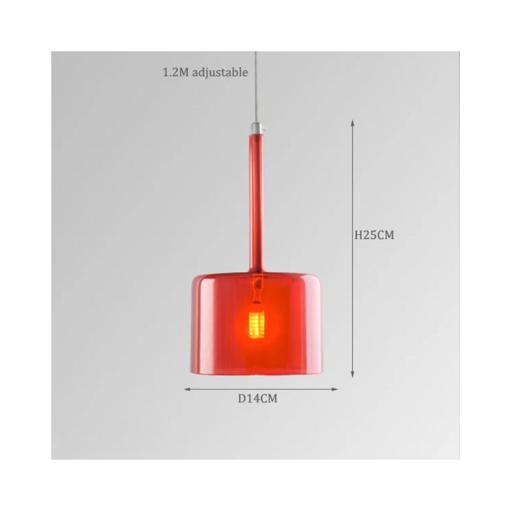 Illuminazione in vetro nordico