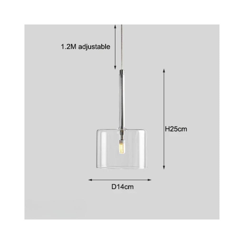 Illuminazione in vetro nordico