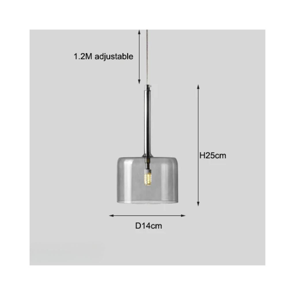 Illuminazione in vetro nordico