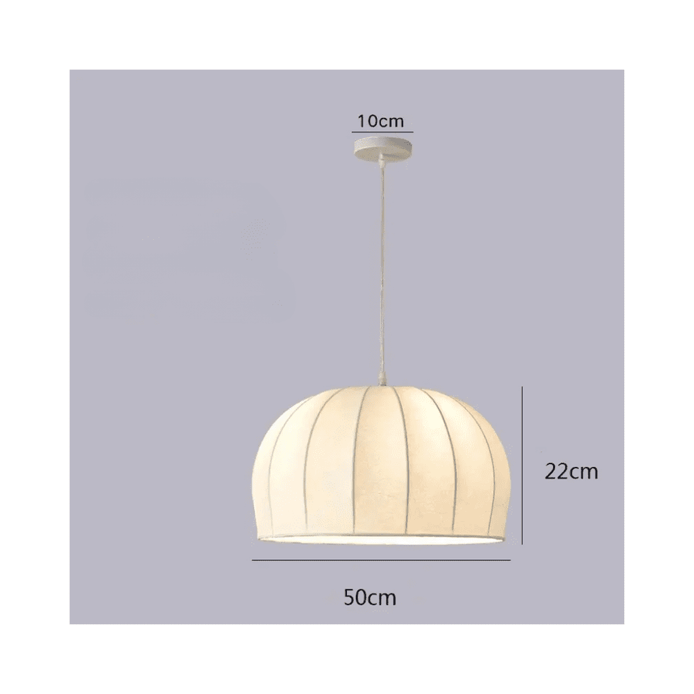 Illuminazione appesa in seta italiana Nuovo Wabi Sabi