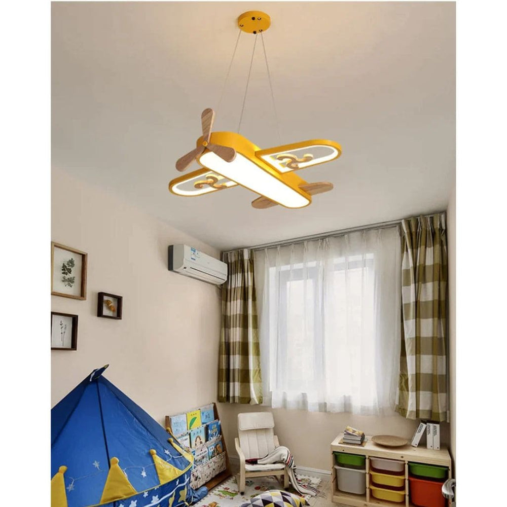 Lampadario aeronautico per bambini