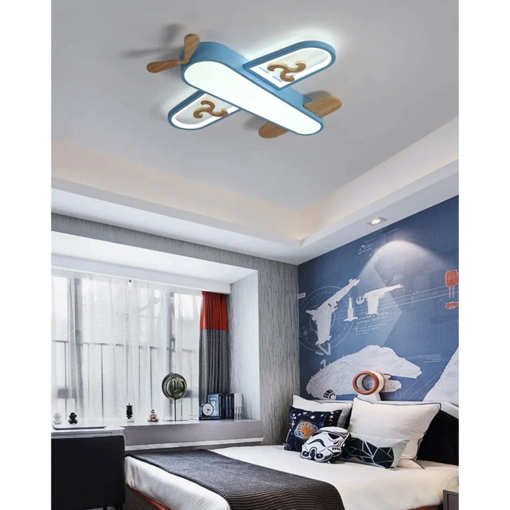 Lampadario aeronautico per bambini