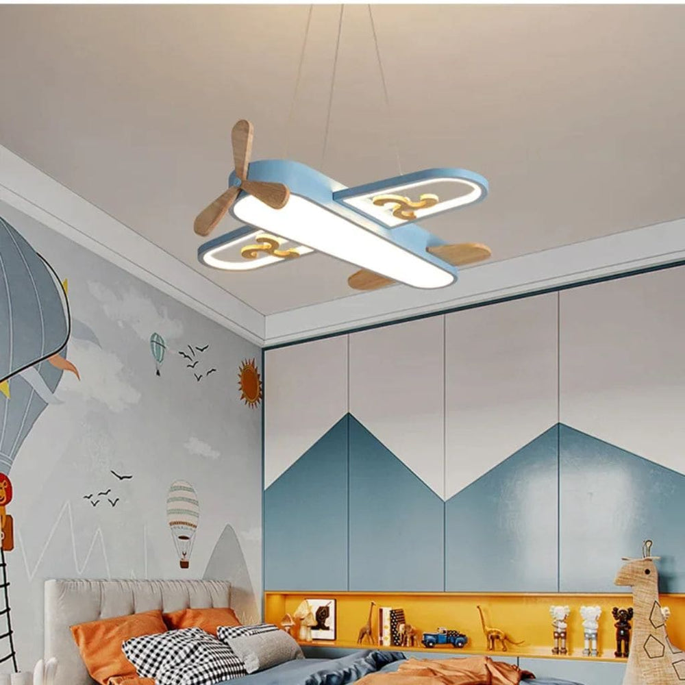 Lampadario aeronautico per bambini