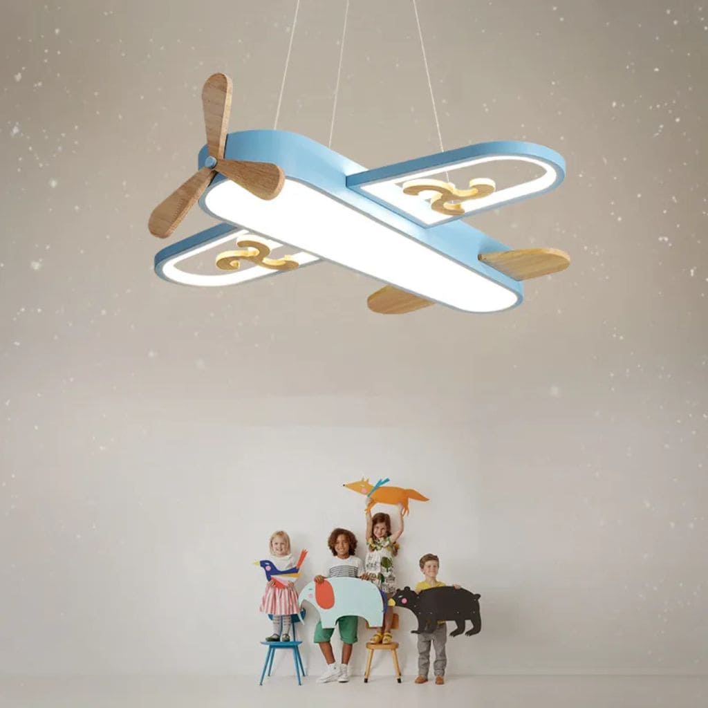 Lampadario aeronautico per bambini