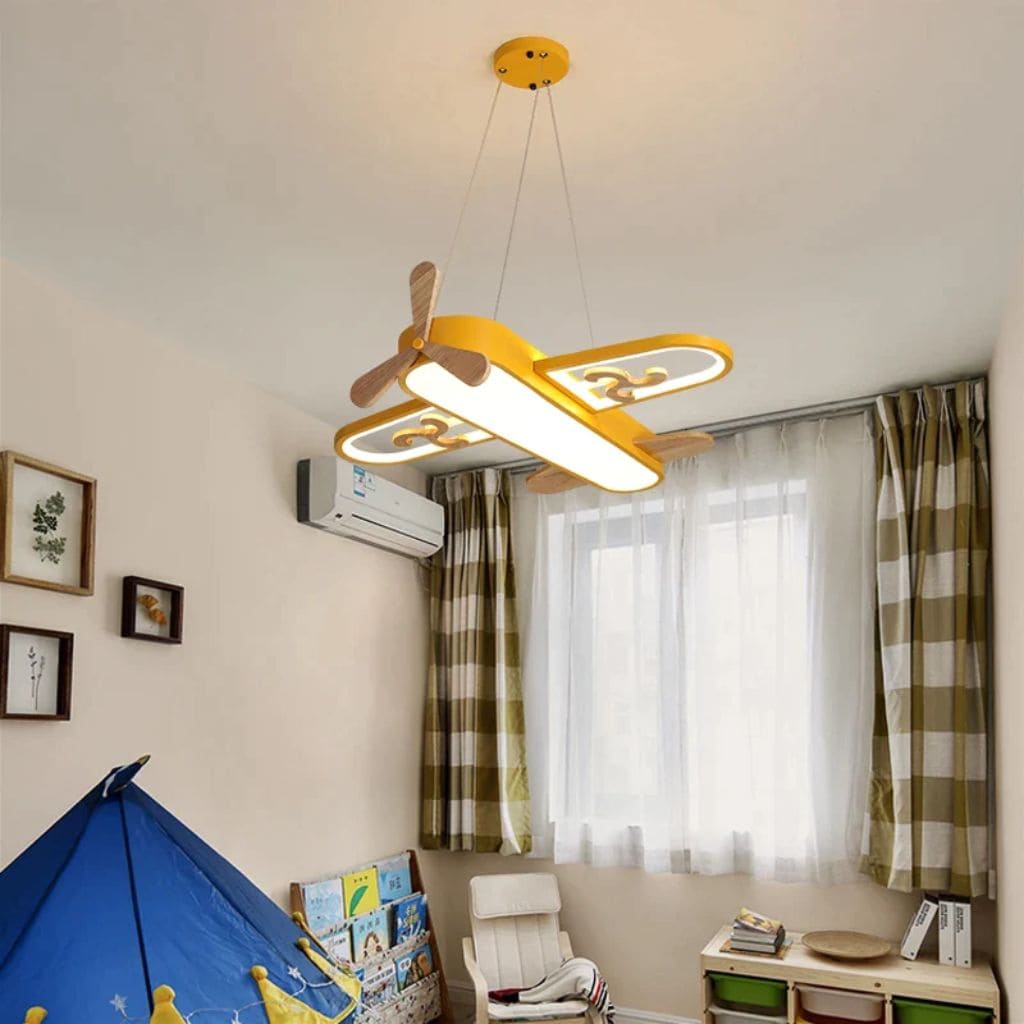 Lampadario aeronautico per bambini