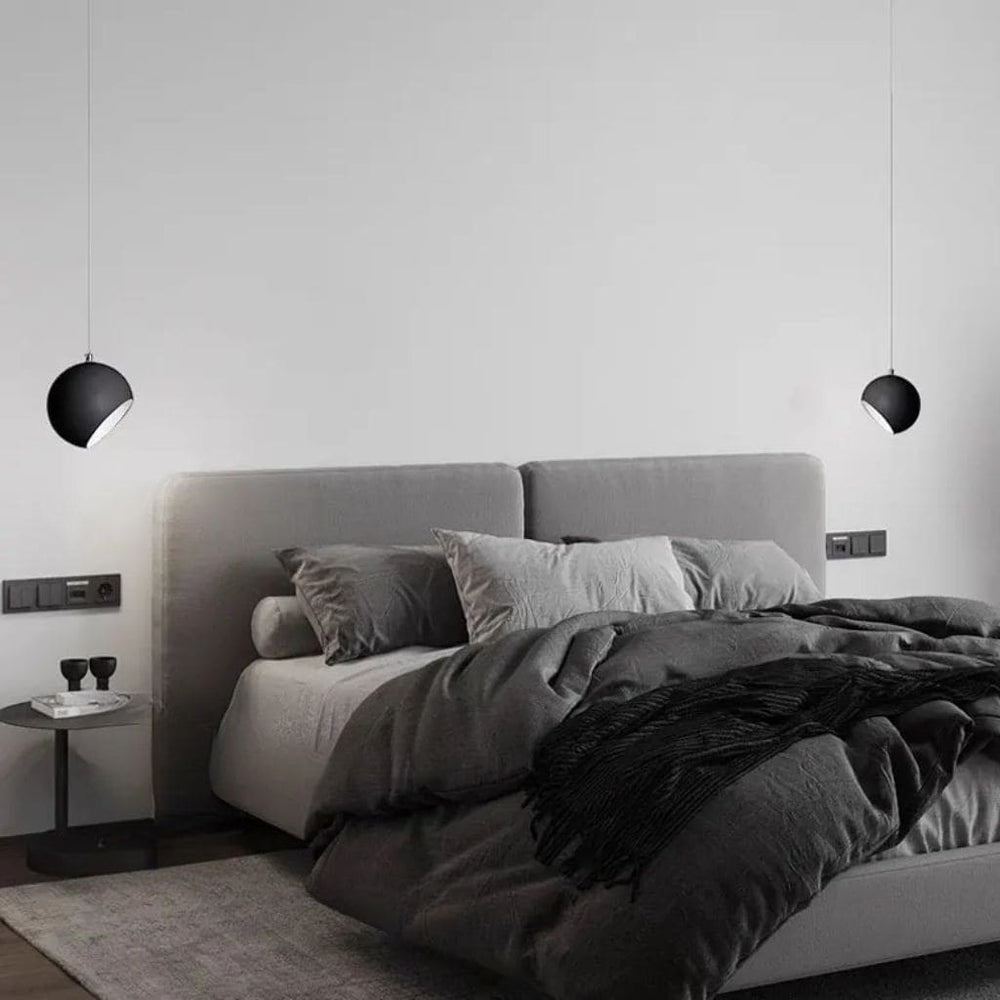 Moderno lampadario a palla a led nordica