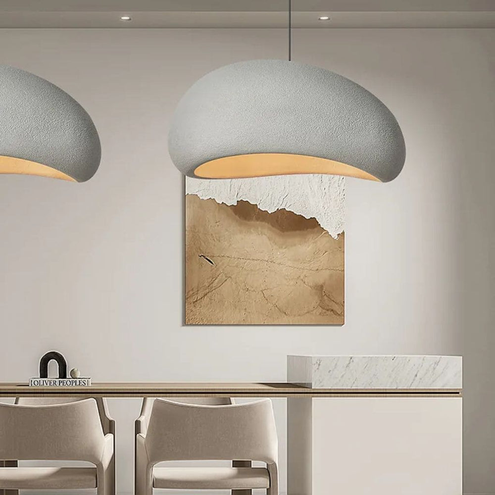 Lampadario wabi moderno e minimalista moderno e minimalista giapponese