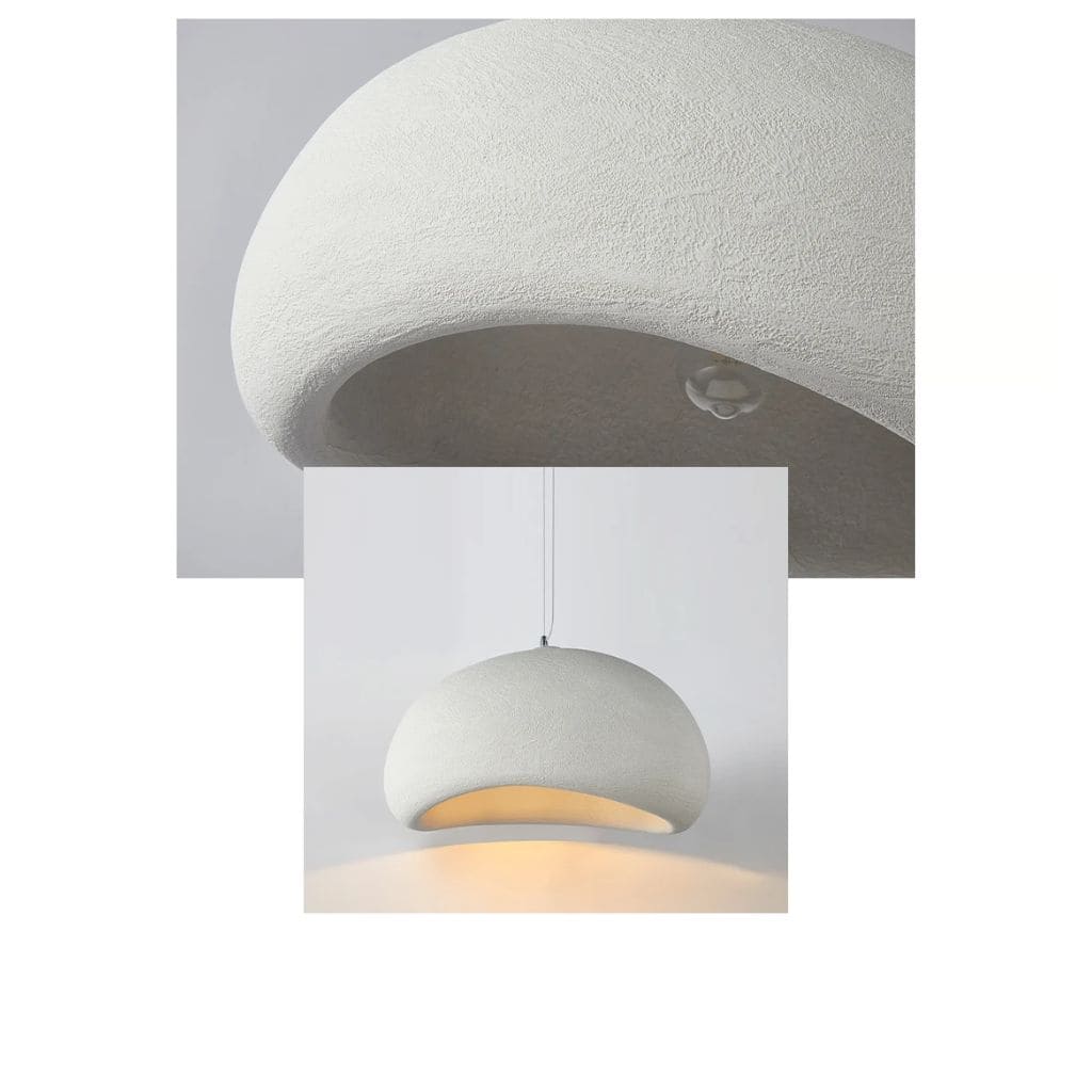 Lampadario wabi moderno e minimalista moderno e minimalista giapponese