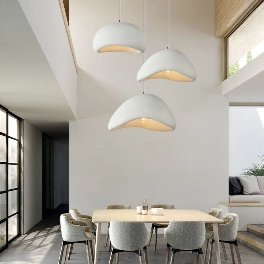 Lampadario wabi moderno e minimalista moderno e minimalista giapponese