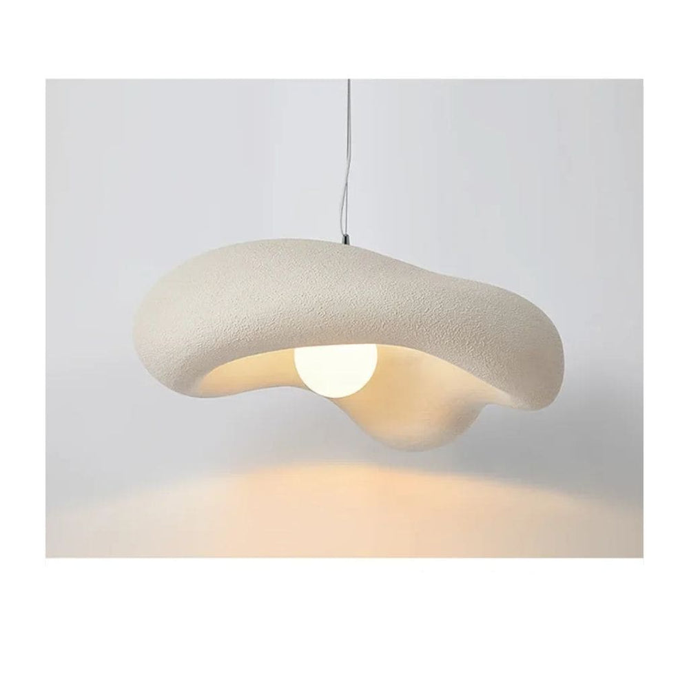 Lampadario a led wabi-sabi minimalista