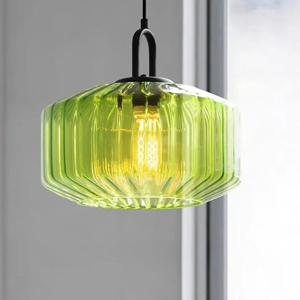 Lustre di vetro nordica in vetro