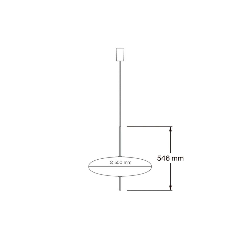 Lampadario sospeso UFO LED Design italiano