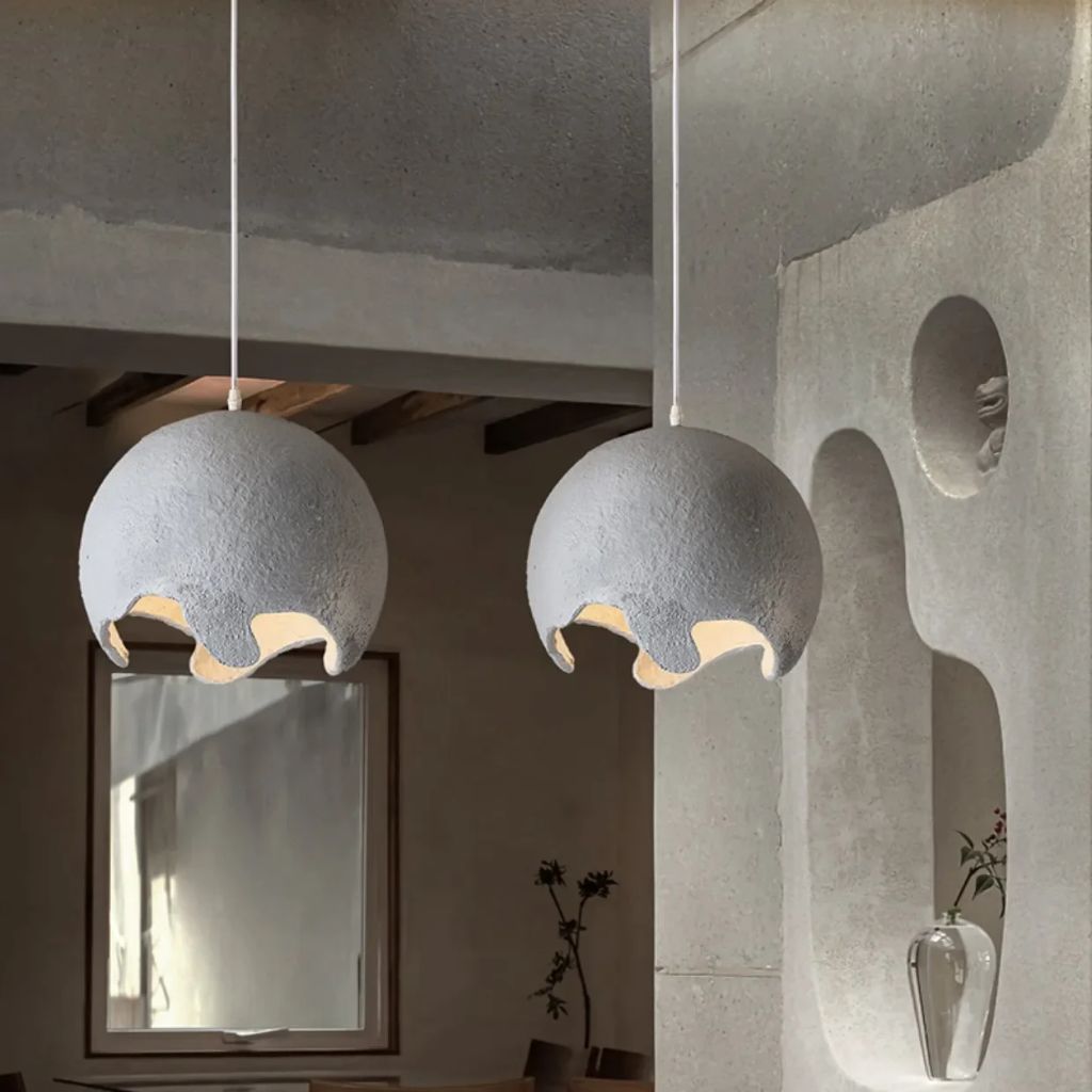 Lampadario giapponese Zenith Wabi Sabi