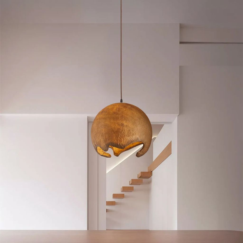 Lampadario giapponese Zenith Wabi Sabi