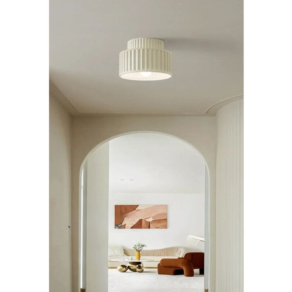 Plafoniera LED dal design moderno scandinavo