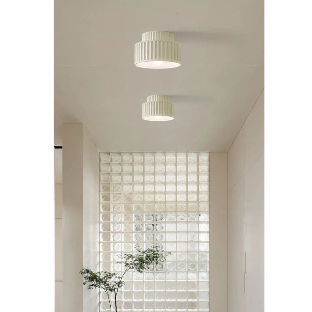 Plafoniera LED dal design moderno scandinavo