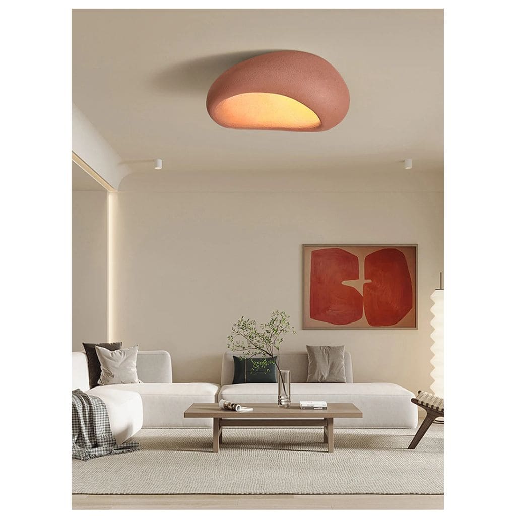 Luce a soffitto a LED Nordico Wabi-Sabi