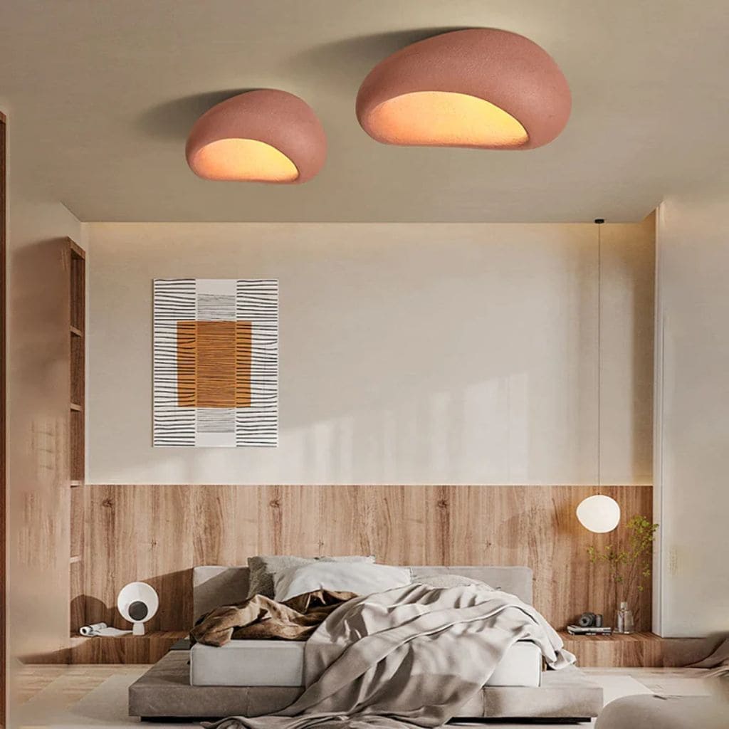 Luce a soffitto a LED Nordico Wabi-Sabi