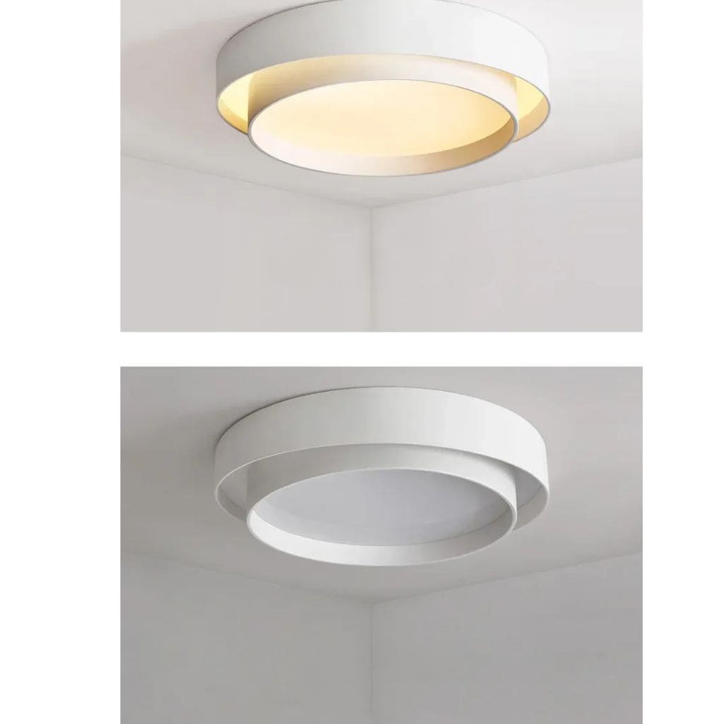 Plafoniera LED dal design elegante