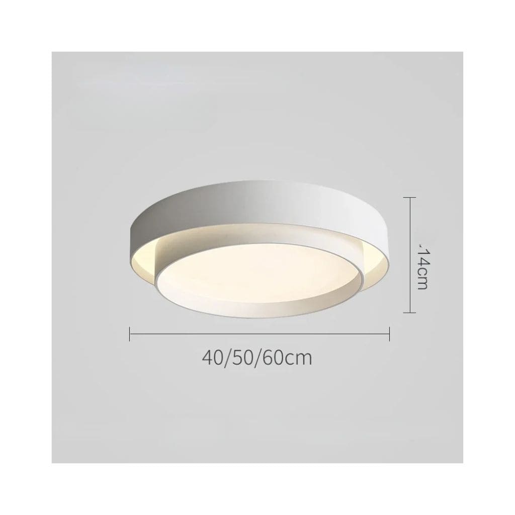 Plafoniera LED dal design elegante