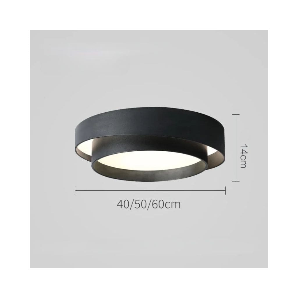 Plafoniera LED dal design elegante