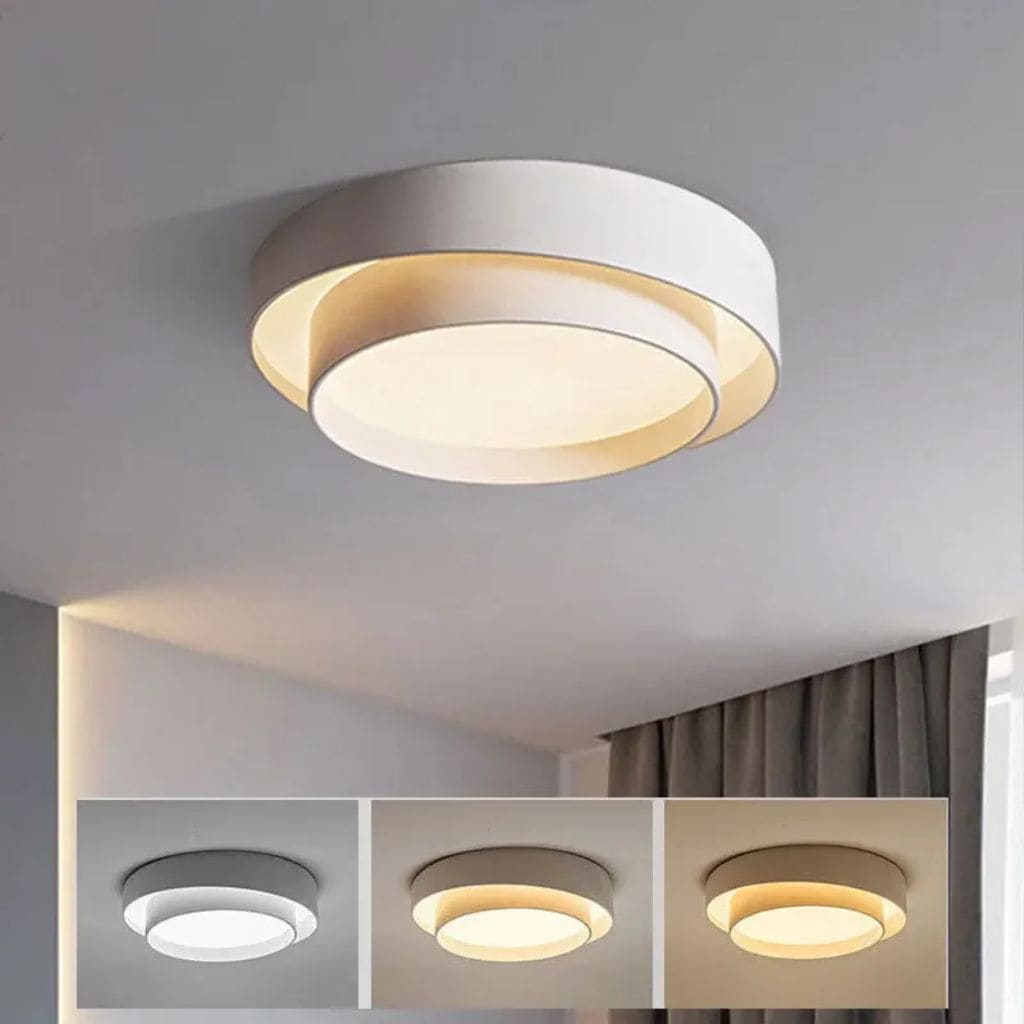 Plafoniera LED dal design elegante