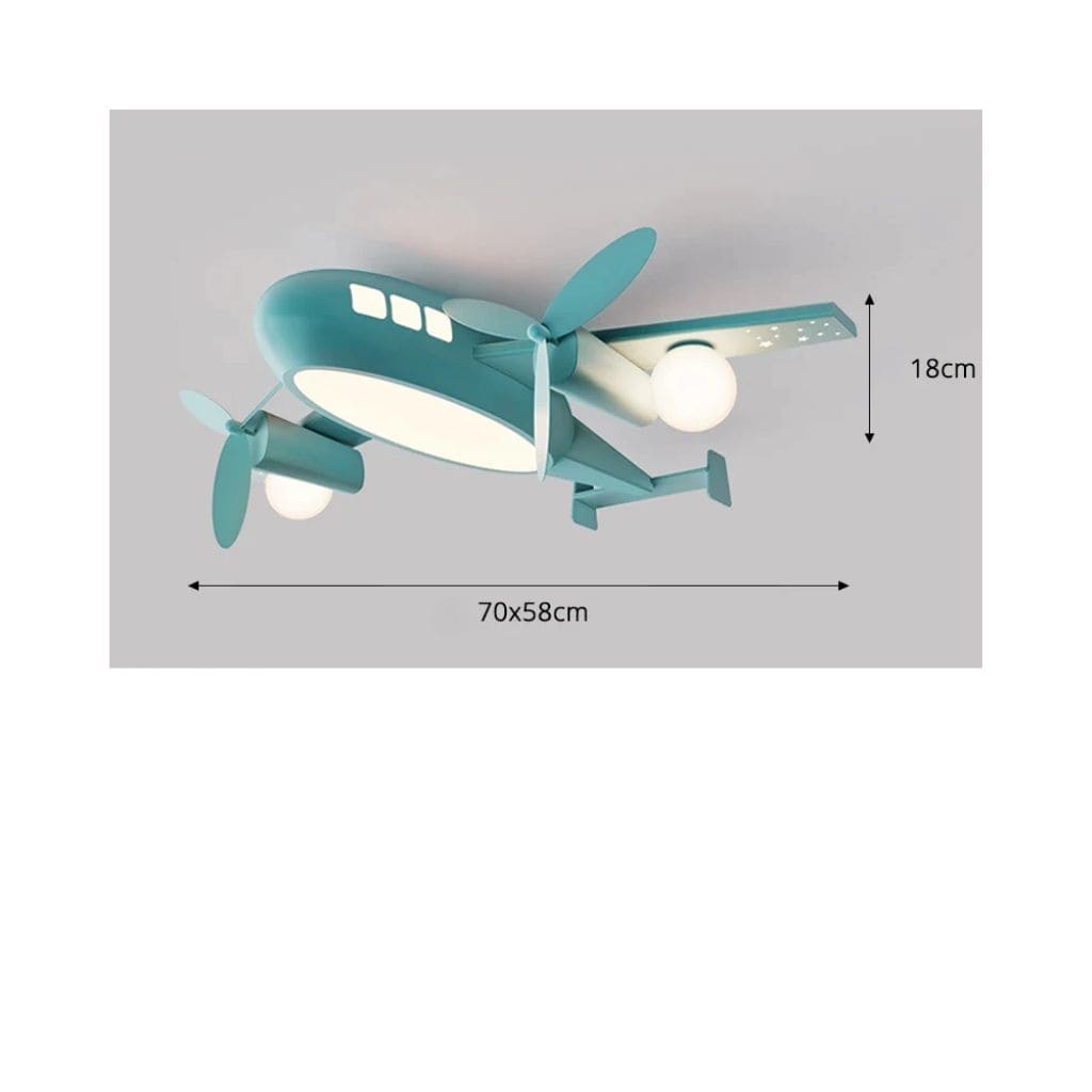 Lampada del soffitto a LED Modello di piano creativo