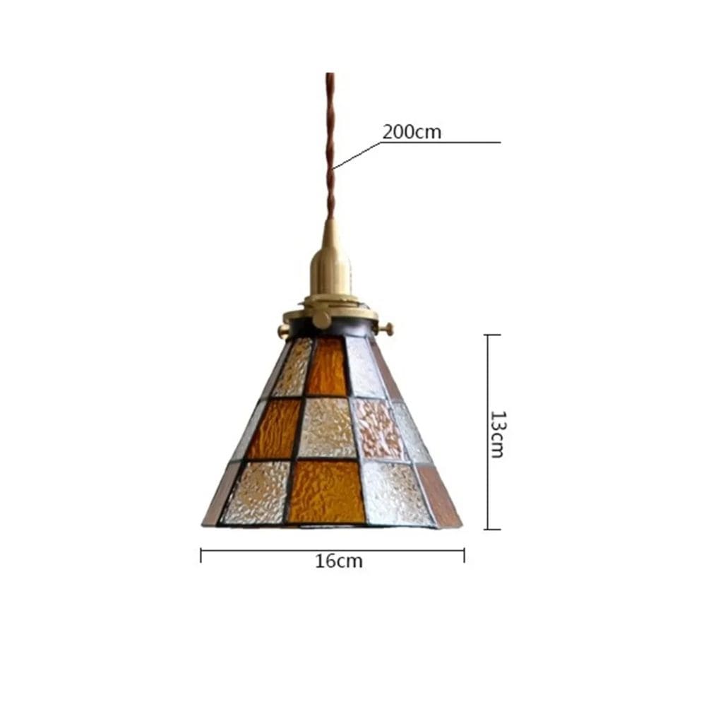 Lampada a sospensione chic anticata