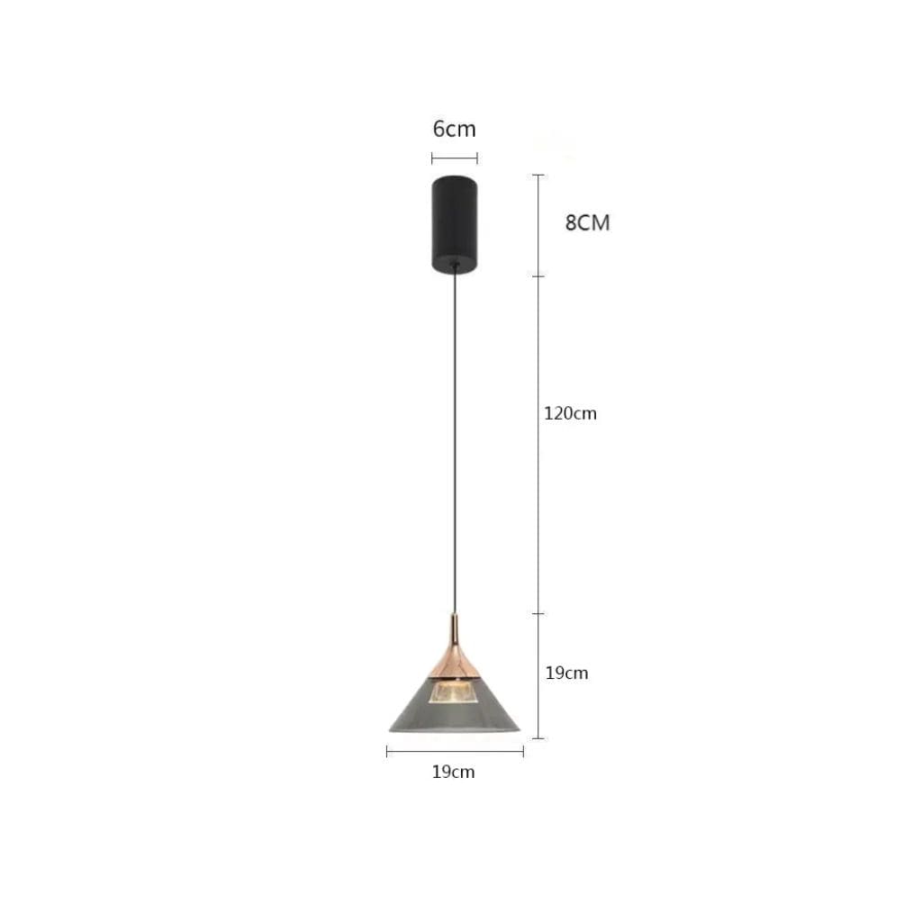 Sospensione a LED nordica di lusso