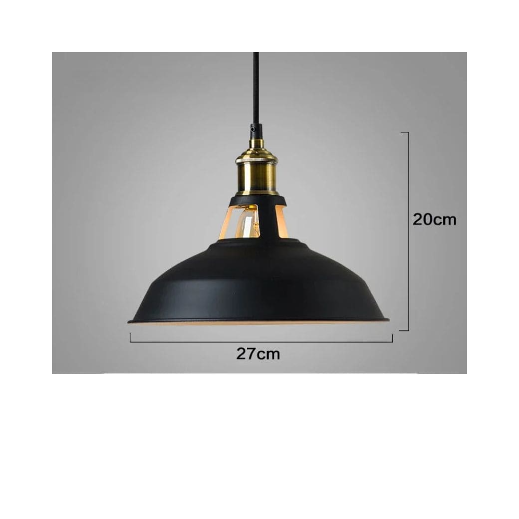 Lampada a sospensione a LED in stile industriale vintage