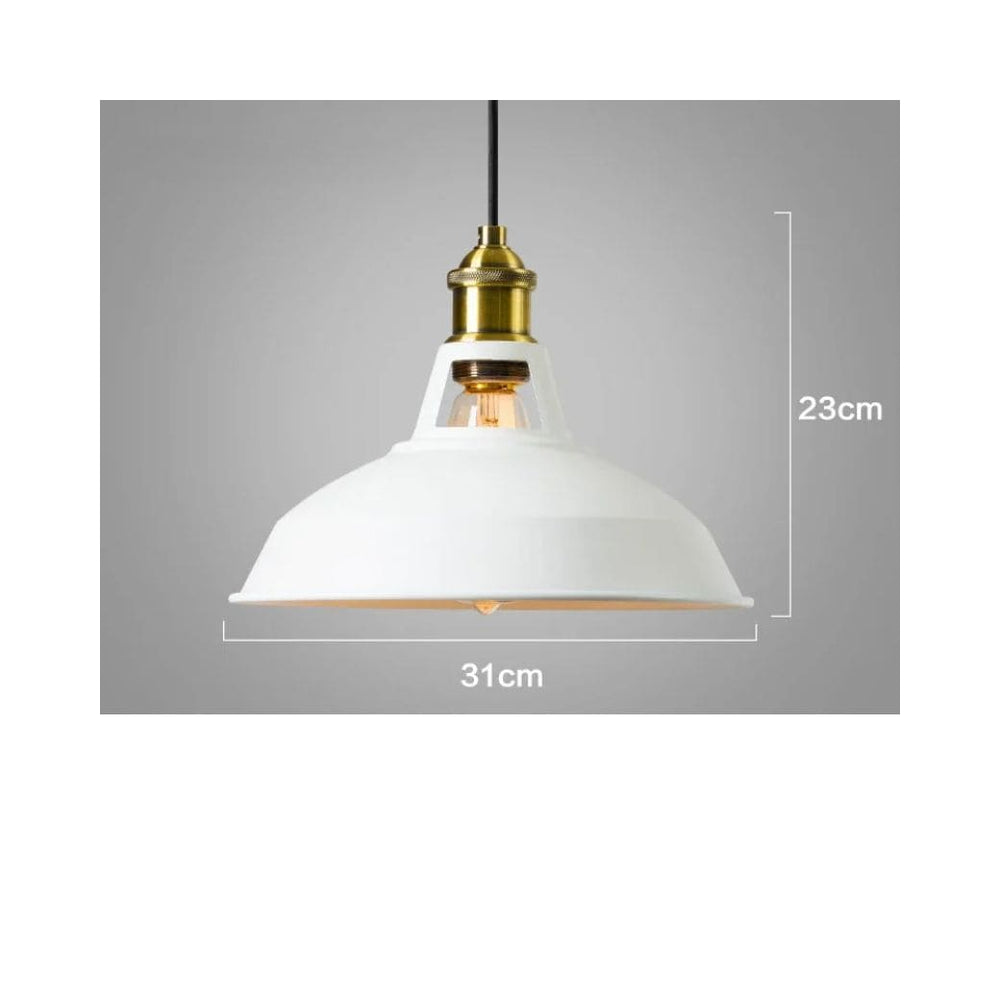 Sospensione a LED in stile industriale vintage