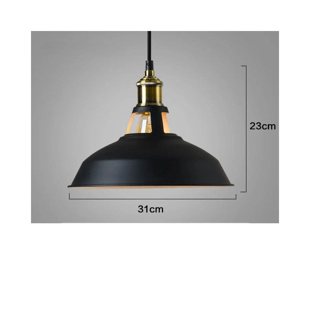 Sospensione a LED in stile industriale vintage