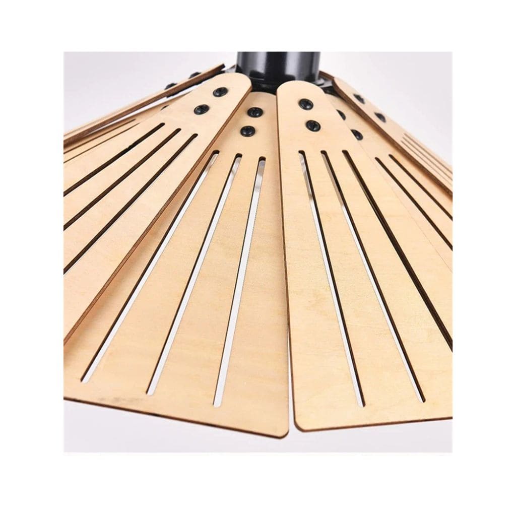 Lampada a sospensione in legno Rocker