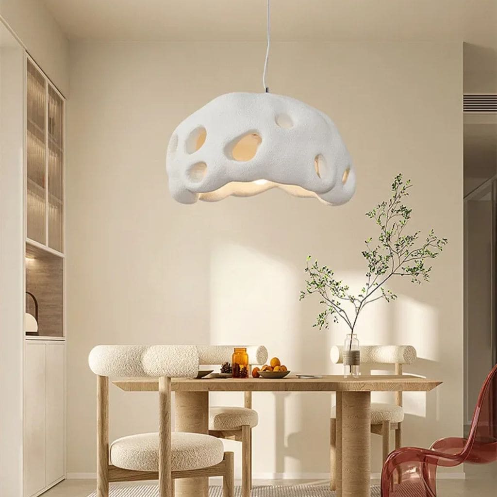 Sospensione luminaire a LED con stile retrò wabi sabi