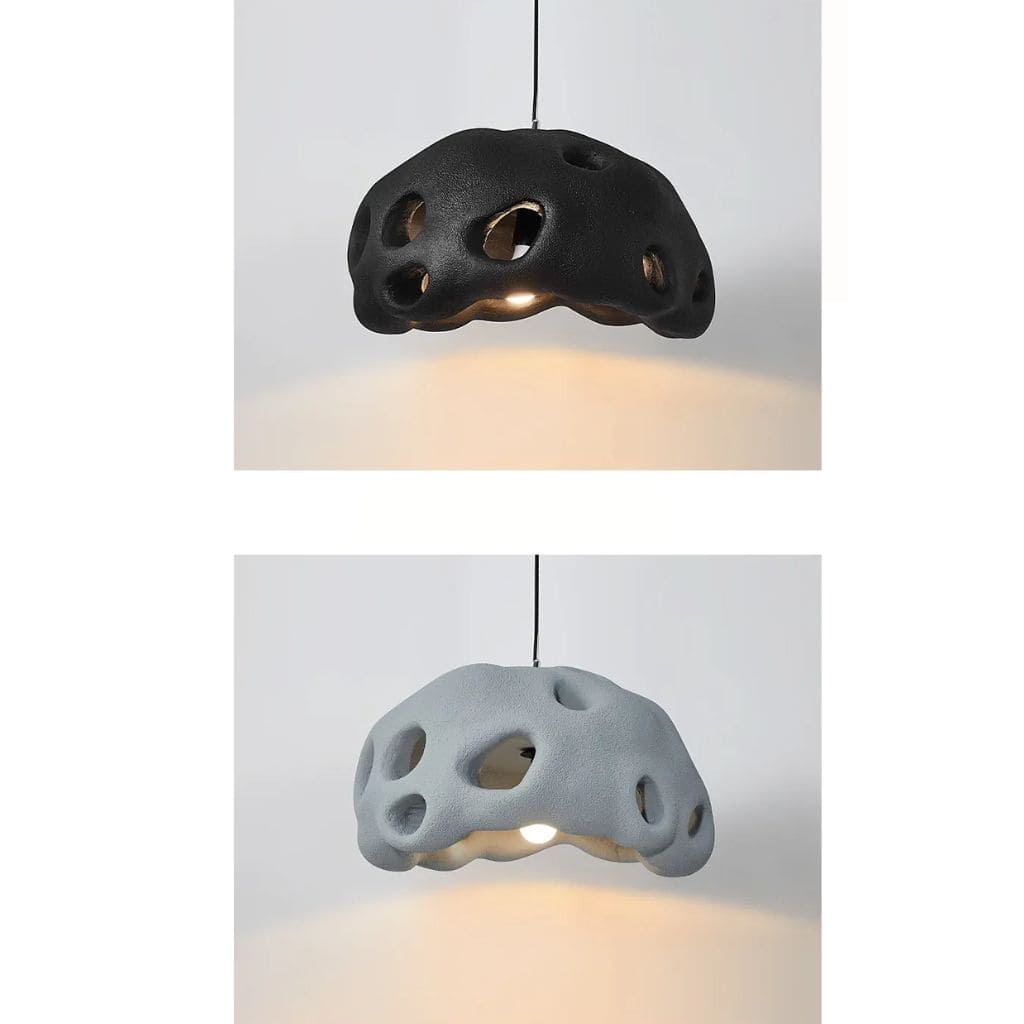 Sospensione luminaire a LED con stile retrò wabi sabi