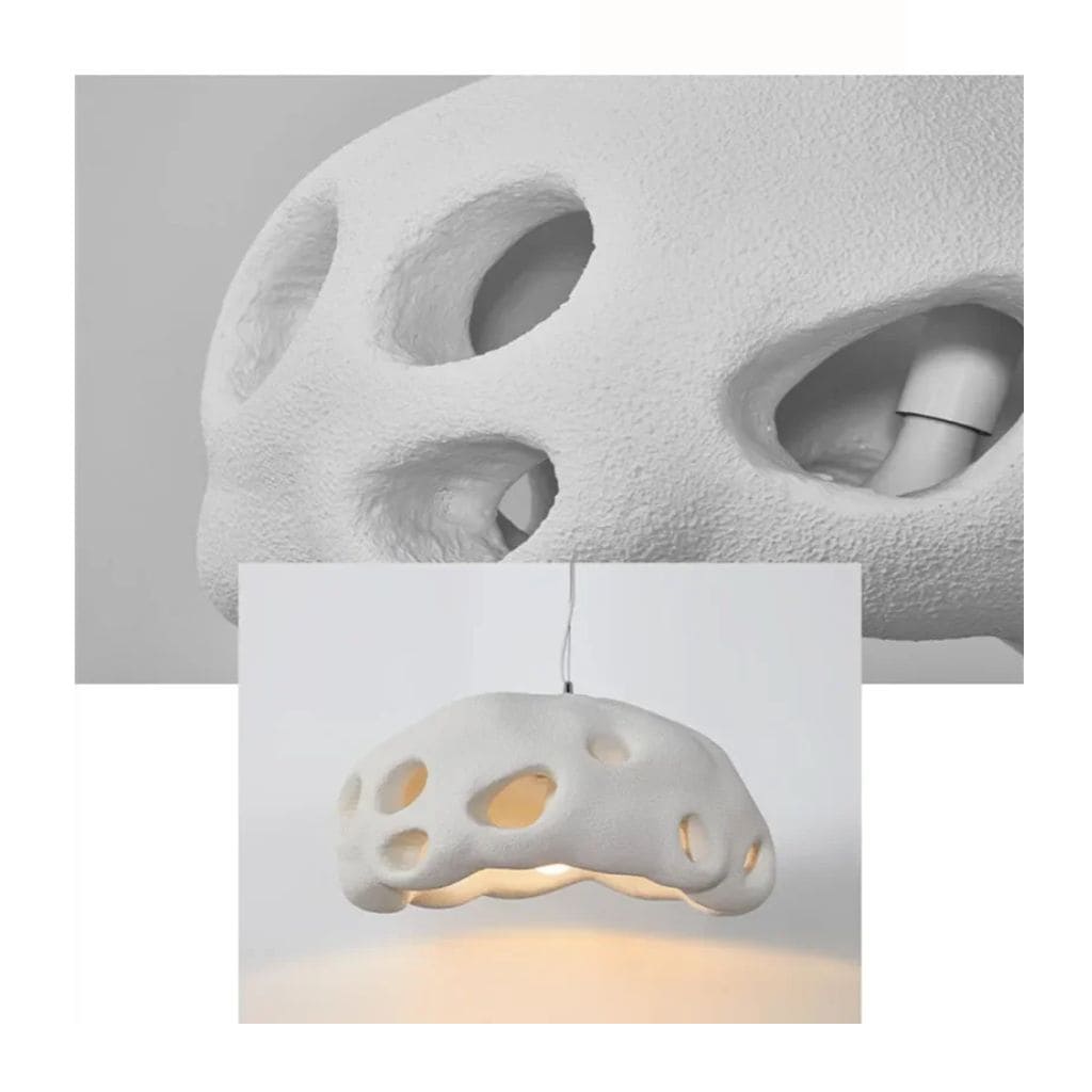 Sospensione luminaire a LED con stile retrò wabi sabi