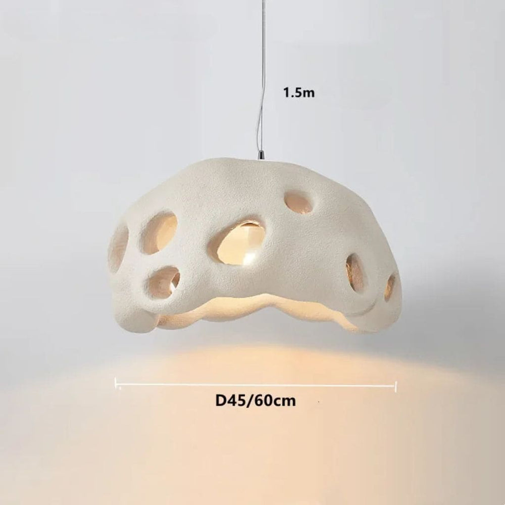 Sospensione luminaire a LED con stile retrò wabi sabi