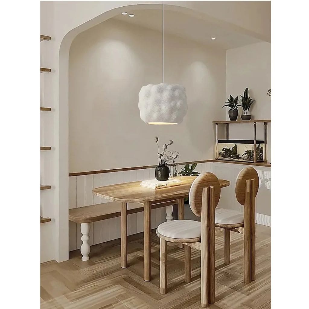 Wabi Sabi Nordic Suspension in stile cremoso